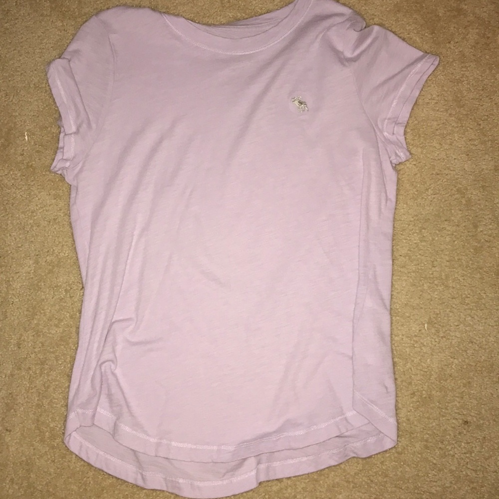 Abercrombie kids purple shirt